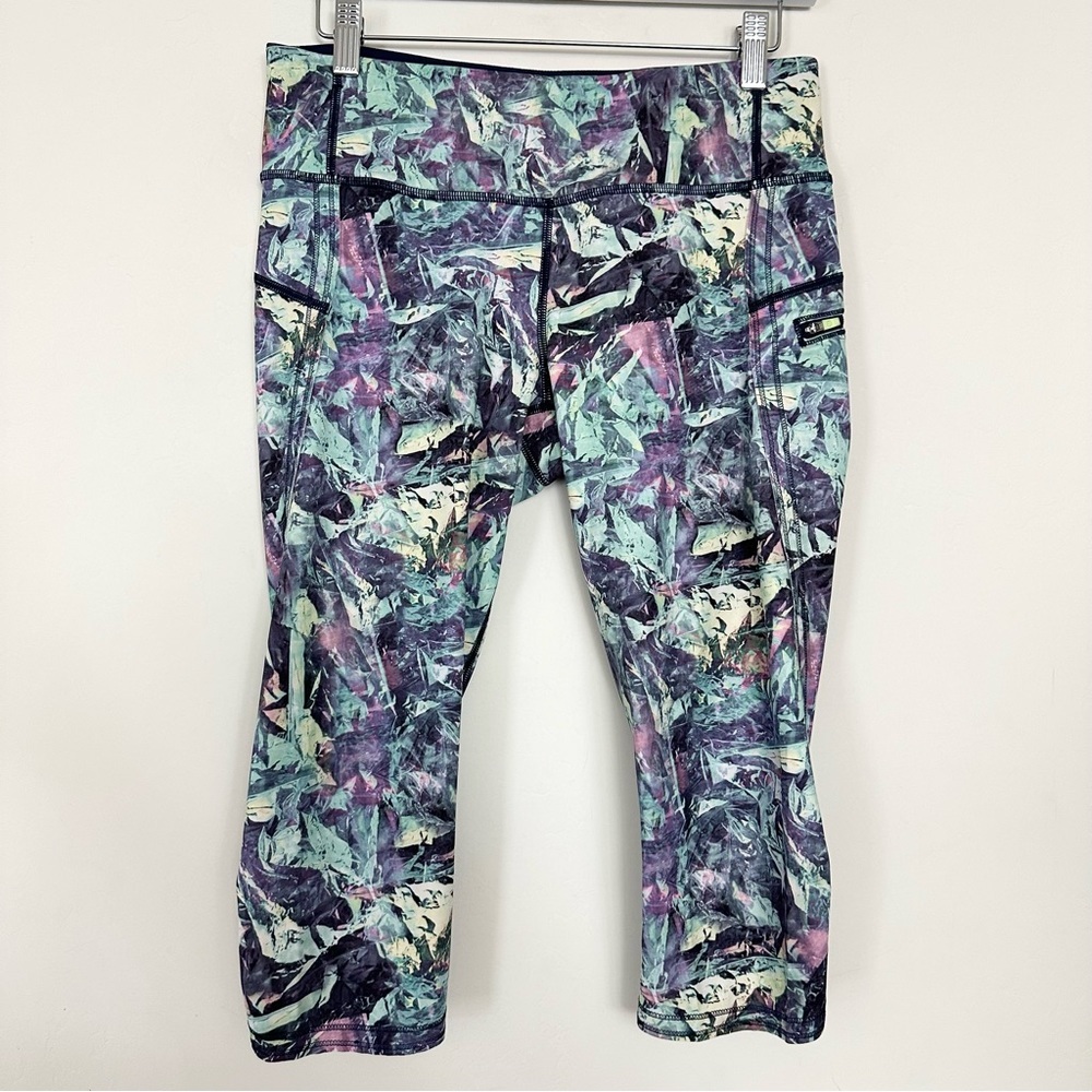 Lululemon Run: Top Speed Crop Iridescent Multi - image 8